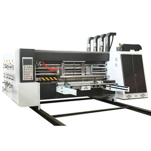 Máy sản xuất thùng carton tự động, máy sản xuất hộp giấy carton, dây chuyền sản xuất cắt khuôn, máy làm hộp giấy có in ấn - Product Image 2