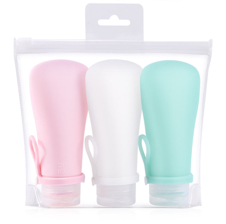 3 pack x90ml with EVA bag