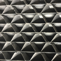 Grille d'admission d'air pour tour de refroidissement, déflecteurs d'admission combinés