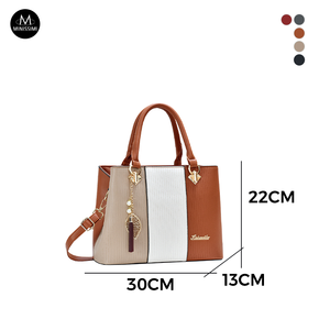 Sacs à main pour femmes, sacs à main tendance et polyvalents de grande capacité, couleur contrastée, fabrication directe - Product Image 6