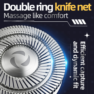 Mini Rotary Twin Blade Electric <strong>Shaver</strong> for Men Portable Waterproof <strong>Face</strong> <strong>Shaver</strong> with Type-C Charging Household &amp; Outdoor Use - Product Image 6