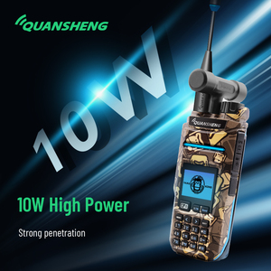 QUANSHENG TK11 10W Talkie-walkie pleine bande double réception <span class=keywords><strong>HF</strong></span> <span class=keywords><strong>VHF</strong></span> <span class=keywords><strong>UHF</strong></span> Radio amateur Charge Type-C <span class=keywords><strong>Émetteur</strong></span>-<span class=keywords><strong>récepteur</strong></span> AM SSB CW FM NOAA - Product Image 3