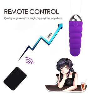 Vibratore all'ingrosso della linea di giocattoli del sesso telecomandato dell'uovo di amore per le donne vibratore dell'uovo di vibrazione civettuola - Product Image 5