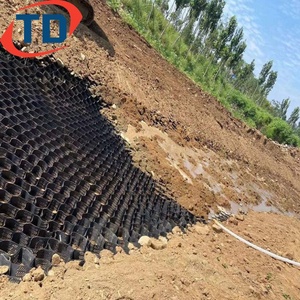 Thấm bãi đậu xe đá Đường ổn định geocell tường giữ lại tế bào Địa Lý cho đường lái xe dốc bảo vệ geocell giá - Product Image 5