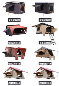 Carpa de Techo Rígida <span class=keywords><strong>Plegable</strong></span> para Coche, Modelo 2.0M, <span class=keywords><strong>Plegable</strong></span> Lateralmente, ABS, Automática, para Viajes en Auto, Todoterreno, para las Cuatro Estaciones - Product Image 4