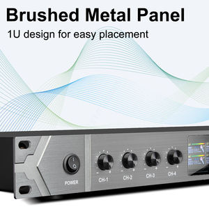 OEM D28 Profesional de 8 Canales de Mano UHF Sistema de Micrófono Inalámbrico Dinámico para Conferencia Enseñanza Canto - Product Image 4