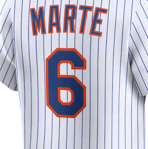 New York Francisco Alvarez Weiß Beste Qualität Gesticktes genähtes Baseball trikot - Product Image 3