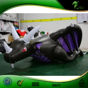 Hongyi Inflatable सेक्सी ड्रैगन Inflatable फ्लाइंग ड्रैगन पंख के साथ 150cm प्लास्टिक 3D हवा खिलौना SPH