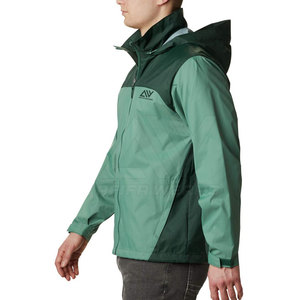 Veste de pluie imperméable haute performance pour hommes Nouveau design Col montant Équipement d'extérieur élégant pour la saison hivernale - Product Image 3