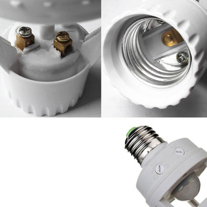 Portalámparas E27 con <span class=keywords><strong>Sensor</strong></span> 110-220V Luz de inducción <span class=keywords><strong>Sensor</strong></span> de movimiento E27 <span class=keywords><strong>Socket</strong></span> Techo Soporte de bombilla LED para el hogar - Product Image 3