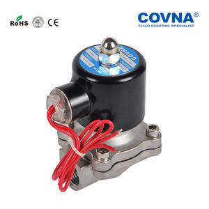 Vanne solénoïde à entrée unidirectionnelle en acier inoxydable durable COVNA, normalement fermée, vanne de contrôle écologique - Product Image 4