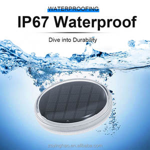 Outdoor IP67 Waterproof Water Floating <strong>Light</strong> <strong>Decoration</strong> Pool Colorful RGB Led <strong>Solar</strong> Swimming Pool <strong>Lights</strong> - Product Image 2