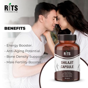 Complément alimentaire à base de Shilajit Pharmax, 100 capsules, vitalité naturelle, soutien énergétique, santé quotidienne, formule premium, ISO - Product Image 3