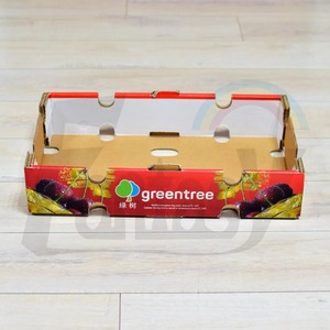 Custom Modern Customizable Carton Packaging Food Disposable Gift <b>Orange</b> Fruit <b>Paper</b> Box - Product Image 2