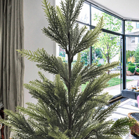 Miniatur kualitas tinggi, seperti hidup ramah lingkungan putih tahan lama plastik pot buatan tanaman hijau daun 60cm simulasi tinggi