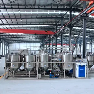 EU Standard Mini Fish Oil Refinery Machinery Horse Oil Refining Plant Stainless Steel Oil Refiners