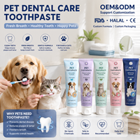 Fabricant de dentifrice pour animaux de compagnie, dentifrice personnalisé pour chiens et chats, soin dentaire, dentifrice blanchissant, élimine efficacement les taches, haleine fraîche