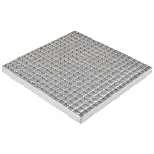 Galvanized steel grating plate size 3000mm*500mm*3 stainless steel strip floor drain grate