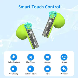 หูฟังเอียร์บัด S รุ่นใหม่หูฟัง Yx06หูฟังโปร่งใสหูฟังกันน้ำแฮนด์ฟรีไร้สาย - Product Image 3