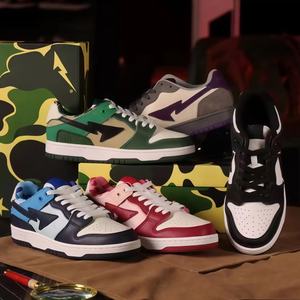 Zapatos Deportivos Casuales de Piel Genuina de Alta Calidad 2026, Zapatos de Plataforma para Hombre y Mujer, Estilo Bapeed, para Baloncesto y Actividades al Aire Libre - Product Image 5