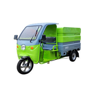 שלושה גלגל אשפה נטענת פח אשפה מעלית משאית איסוף אשפה עירוני איסוף רכב חשמלי - Product Image 1