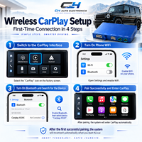 Décodeur sans fil CarPlay Android Auto pour Mercedes Benz Classe G, mise à niveau de l'écran OEM, Plug and Play, 2013-2020