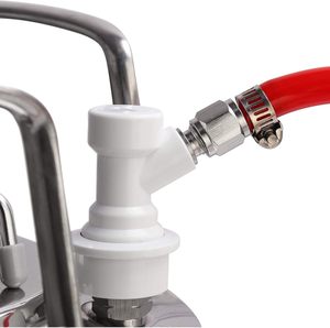 Barbe à écrou pivotant pour tuyau Homebrew, 1/4 ''Barb & 5/16'' Barb, raccords à déconnexion rapide MFL en acier inoxydable pour système de brassage - Product Image 6