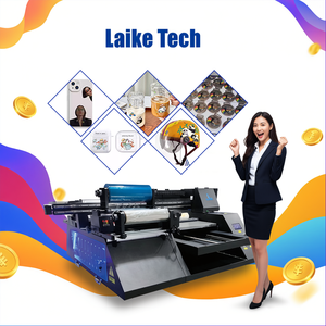 6090 UV dtf máy in phẳng máy in phun tròn CuộN phẳng phim nhựa UV dtf 60cm AB phim Sticker máy in phim nhựa máy UV - Product Image 1