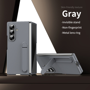 Wholesale Best-selling PC Shockproof Mobile Phone Case Invisible Bracket Magnetic Ring <strong>Holder</strong> for for <strong>Z</strong> Fold - Product Image 2