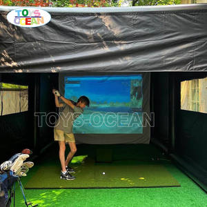 वाणिज्यिक ग्रेड pvc inflatable गोल्फ टेंट कस्टम पोर्टेबल विज्ञापन इंफ्लेटेबल गेम टेंट कारखाने से सीधे - Product Image 2