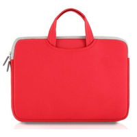 Portable Néoprène Ordinateur Portable Sac Durable Étanche Housse De Protection Moderne Mince Style Fermeture À Glissière pour Travail Inch Made PC Tissu EVA