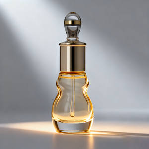 Botella de <span class=keywords><strong>vidrio</strong></span> de 12 ml para aceite esencial Attar, estilo árabe de Dubái, popular, antiguo, único, vacía, <span class=keywords><strong>con</strong></span> electrochapado y gotero de varilla. - Product Image 5