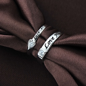 925 Sterling <b>Silver</b> Classic Engagement <b>Ring</b> with Zircon CMA Certified and Micro Insert Inlay for Women - Product Image 5