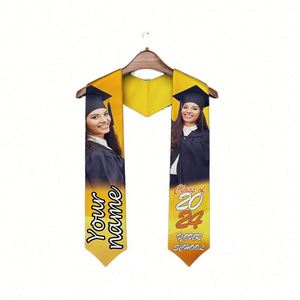 Estola de Graduación Personalizada, Diferentes Tamaños Disponibles, Estolas Sublimables, Regalos de Graduación para Niños/Adultos - Product Image 1