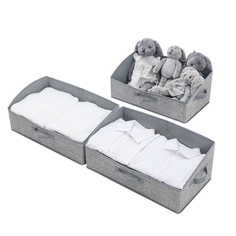 Foldable Trapezoid Shelves Organizer for Clothes