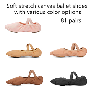 [VENTE FLASH] 1368 paires de chaussures de jazz pour enfants |   En dessous du prix de gros |   1108 Cuir véritable |   Stock local aux États-Unis, New Hampshire - Product Image 4