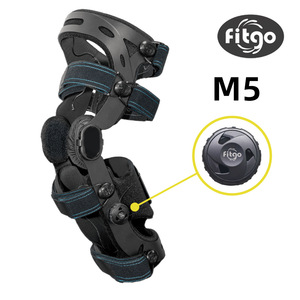 Rodillera Fitgo M5 con hebilla de rotación ajustable para soporte y estabilidad articular - Product Image 1