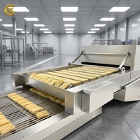 Ligne de production de nouilles instantanées Maggi, machine à frire les nouilles instantanées, ligne de production à petite échelle, nouilles instantanées, nouilles frites