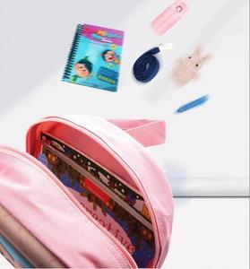 Cô gái ba lô vai màu hồng Túi sinh viên trở lại trường học Quà tặng không thấm nước phim hoạt hình túi đi học trẻ em - Product Image 2