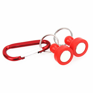 HOT Xách Tay <span class=keywords><strong>Fly</strong></span> Câu Cá Thực Tế Mạnh Mẽ Lưới Từ Tính Phát Hành Chủ Keeper Với Nhôm Hợp Kim Carabiner Nhẫn Khóa - Product Image 3