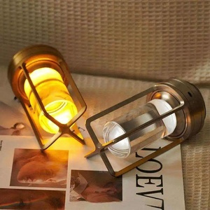 Trong Nhà Ngoài Trời Bàn Hiện Đại Đèn Cảm Ứng Chuyển Đổi Retro Đèn Kim Loại Đèn Lồng Thiết Kế Không Dây Đèn Tâm Trạng Đèn Cho Cạnh Giường Ngủ Trang Trí - Product Image 4