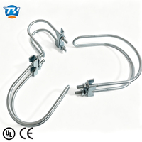 Raccord de fixation rapide UTT13 pour barre anti-ondulation sismique, compatible avec les tuyaux en acier coupe-feu Sch10, Sch40, GB T3091, JIS G3454