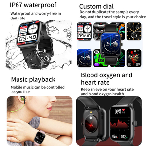 Màn Hình Lớn 350MAh Pin 1.96 Inch Thời Gian Thực Đo Nhịp Tim Đa Chế Độ Thể Thao <span class=keywords><strong>Pedometer</strong></span> Ngủ Giám Sát Đồng Hồ Thông Minh - Product Image 5