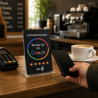 Carte de visite professionnelle minimaliste NFC étanche et résistante aux intempéries avec code QR, fréquence 860-960 MHz pour hôtels et restaurants