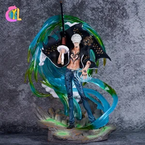 Factory Statement Light-up Anime Model Boxed Set Fashion One Pieces Handicraft Cartoon Characters Dream Law Anime Figure