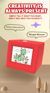 <span class=keywords><strong>Imprimante</strong></span> thermique portable à commande vocale IA pour images, dessins d'enfants, coloriages, notes d'étude – <span class=keywords><strong>Imprimante</strong></span> robotique intelligente IA sans encre à commande vocale - Product Image 5