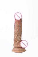 Juguete Sexual de Silicona Líquida Suave REALING, Pene Grande y Realista con Succión, Sensación Realista, Envío en EE. UU.