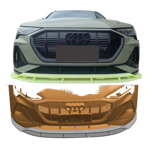 Runde vente exclusive Kit de carrosserie pour Audi Etron mise à niveau <span class=keywords><strong>HY</strong></span> Kit de carrosserie lèvre avant diffuseur arrière ailes supérieures jupes latérales matériau ABS - Product Image 1