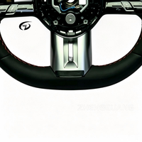 Volant de voiture de luxe de haute qualité avec bouton, adapté aux Mercedes-Benz 809Y GLK B C CLASS 223 AMG, personnalisable