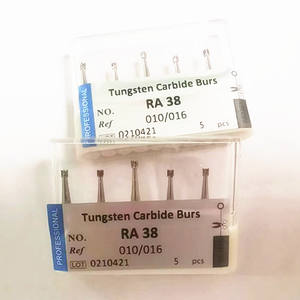 Fresa rotonda dentale con punta tonda montata su fresa in carburo spinale a forma di sfera - Product Image 6